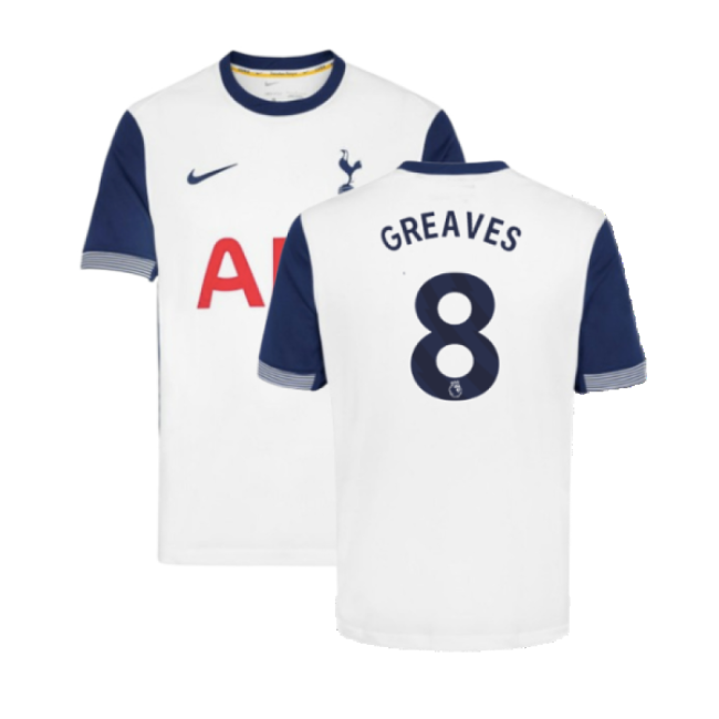 2024-2025 Tottenham Hotspur Home Shirt (Greaves 8)-Football Jersey Hub
