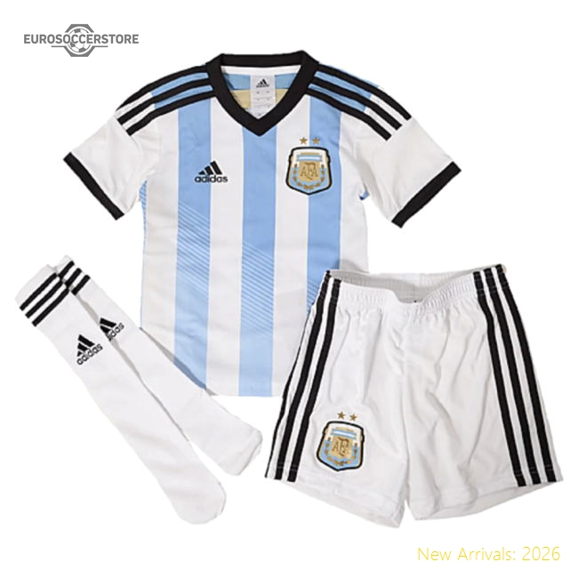 2013-2014 Argentina Home Mini Kit-Football Jersey Hub