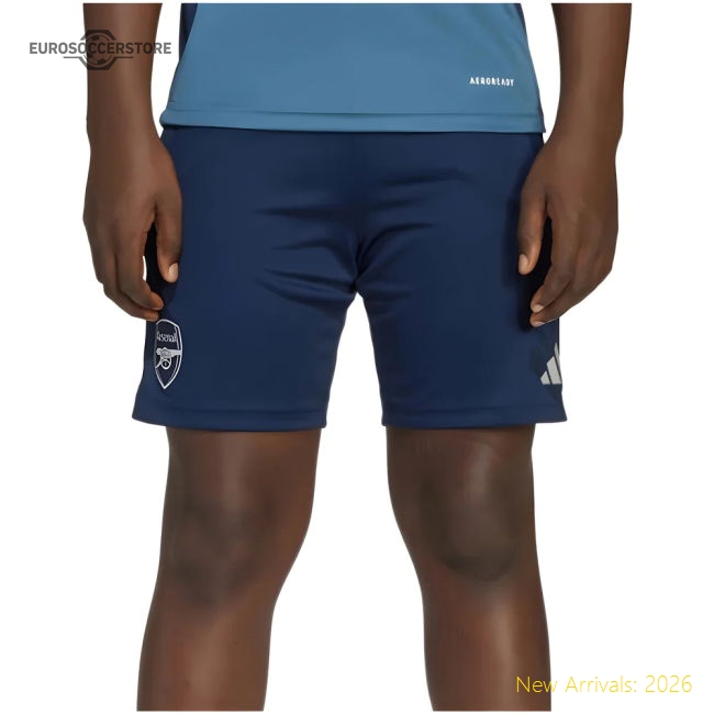 2025-2026 Arsenal Training Shorts (Night Indigo) - Kids-Football Jersey Hub