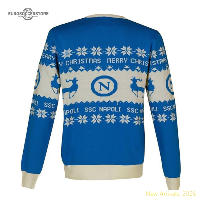 Napoli Christmas Jumper-Football Jersey Hub