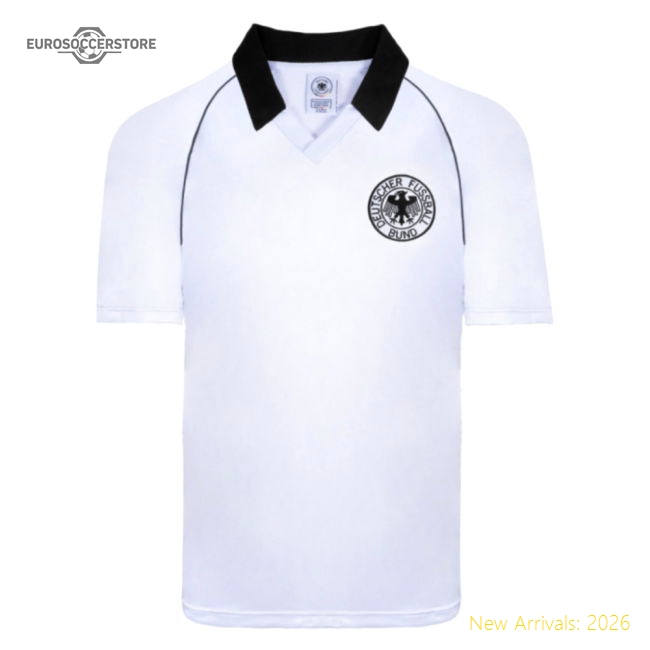 1980 West Germany European Championship Shirt-Football Jersey Hub