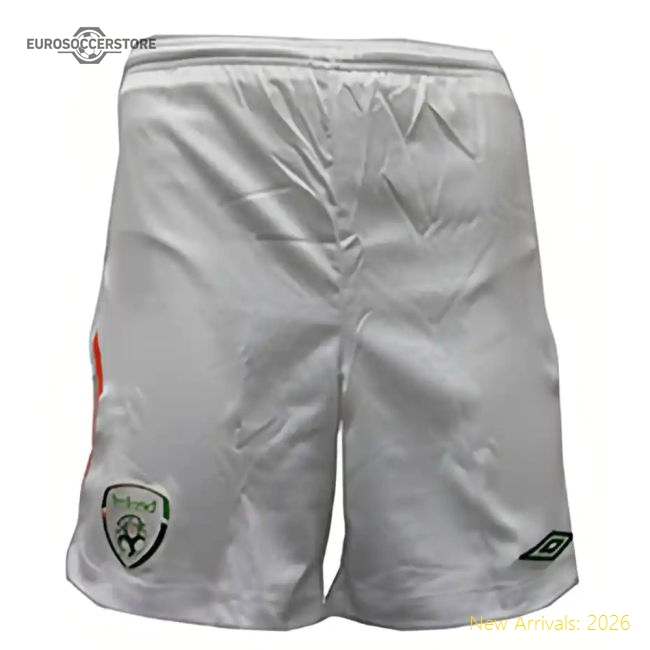 08-09 Ireland home shorts - Kids-Football Jersey Hub