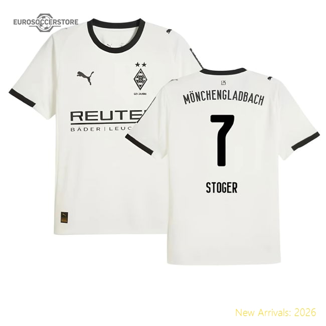 2025-2026 Borussia MGB Home Shirt (Stoger 7)-Football Jersey Hub