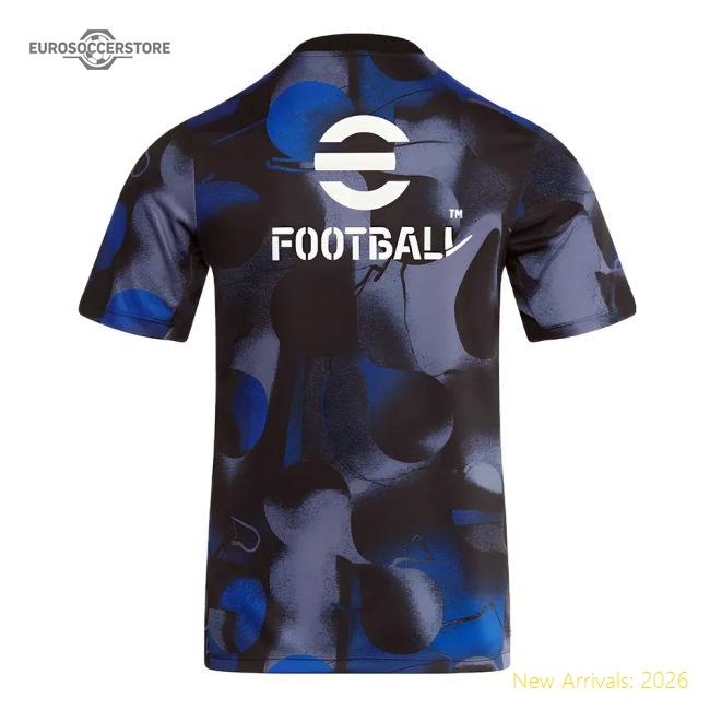 2024-2025 Inter Milan Dri-Fit Pre-Match Shirt (Black)-Football Jersey Hub