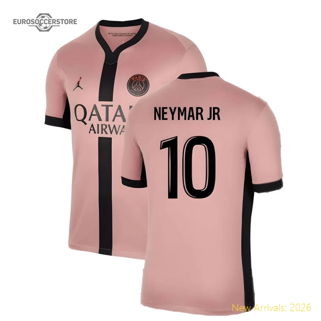 2024-2025 PSG Third Shirt (Neymar JR 10)-Football Jersey Hub