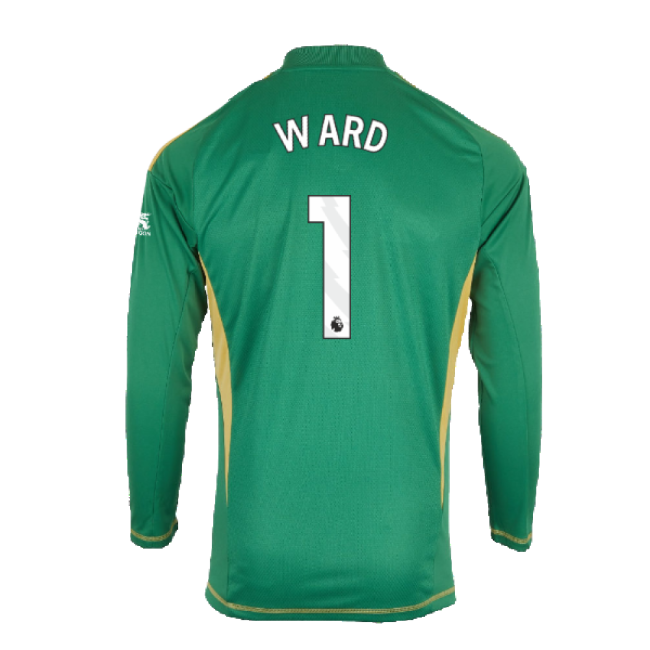2024-2025 Leicester City Home Goalkeeper Shirt (Green) - Kids (Ward 1)-Football Jersey Hub