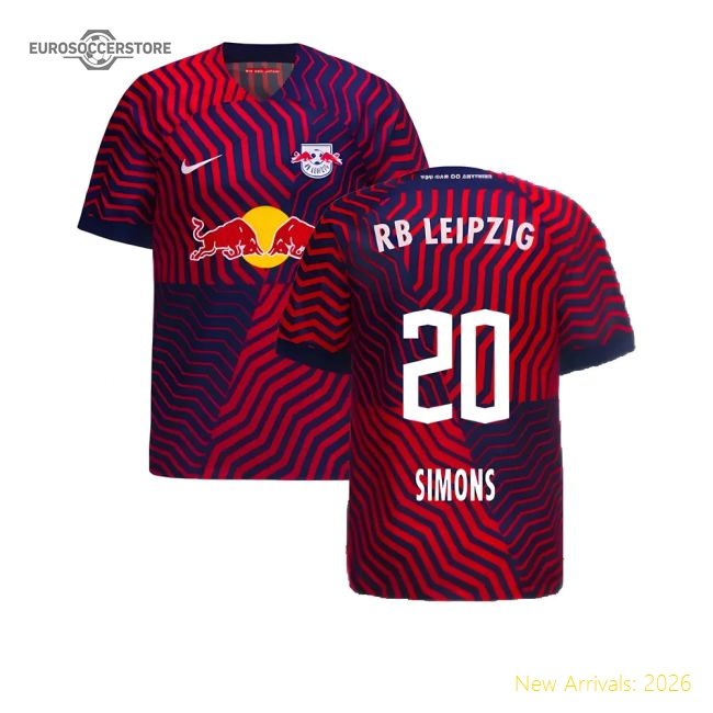 2023-2024 Red Bull Leipzig Away Shirt (Simons 20)-Football Jersey Hub
