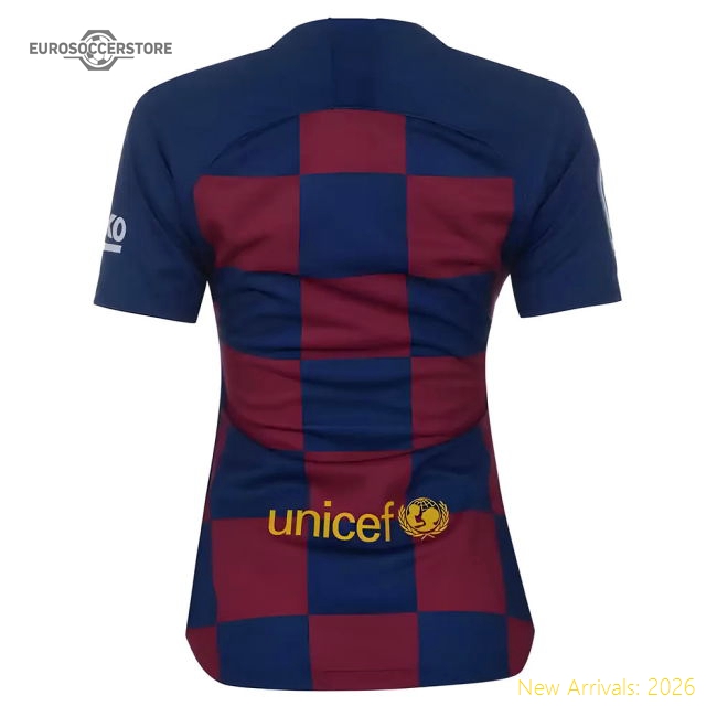 2019-2020 Barcelona Home Nike Ladies Shirt (MESSI 10)-Football Jersey Hub