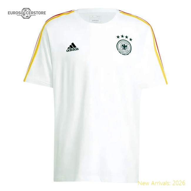 2024-2025 Germany 3S DNA Tee (White) (Your Name)-Football Jersey Hub