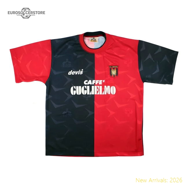 Crotone 2002-03 Home Shirt (XL) (Excellent)-Football Jersey Hub