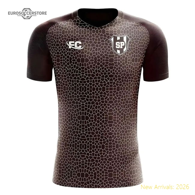 2019-2020 Saint Pauli Home Concept Football Shirt-Football Jersey Hub