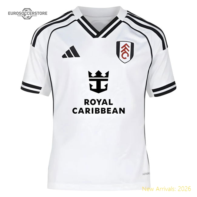 2025-2026 Fulham Home Shirt (Kids)-Football Jersey Hub