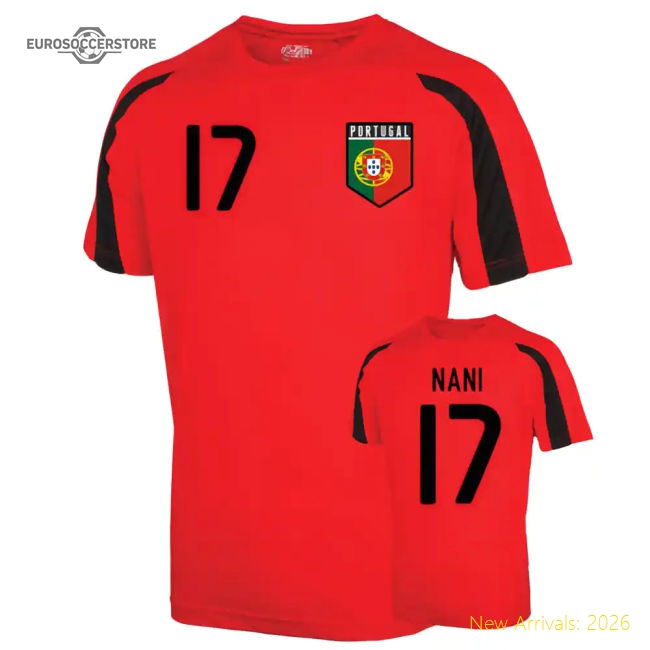 Portugal Sports Training Jersey (nani 17)-Football Jersey Hub