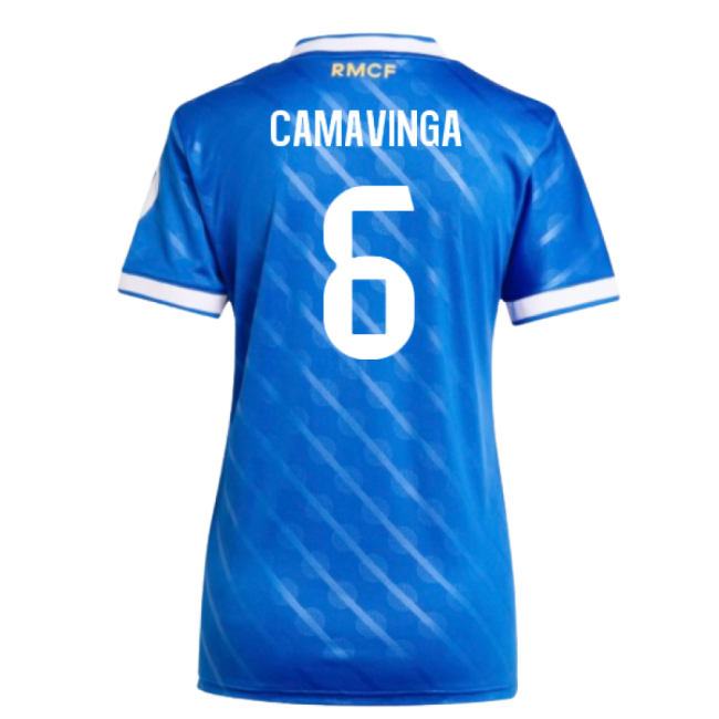 2025-2026 Real Madrid Third Shirt (Womens) (Camavinga 6)-Football Jersey Hub