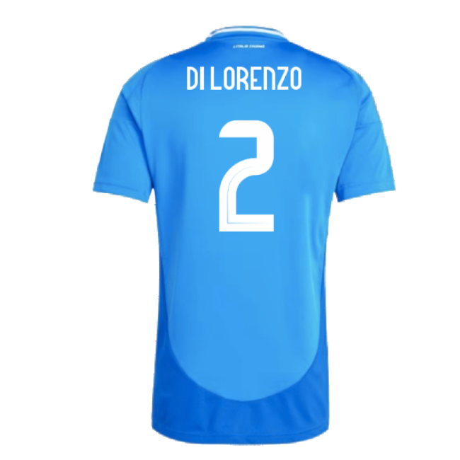 2024-2025 Italy Home Shirt (DI LORENZO 2)-Football Jersey Hub