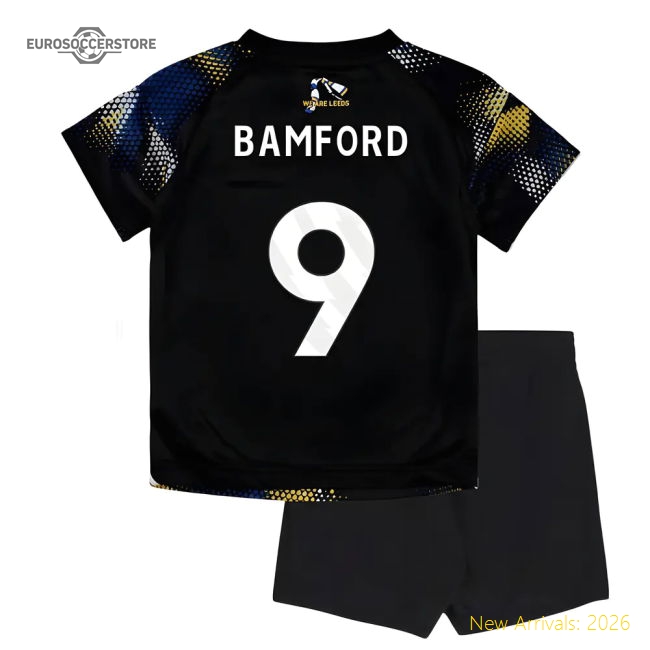 2025-2026 Leeds United Third Baby Kit (Bamford 9)-Football Jersey Hub
