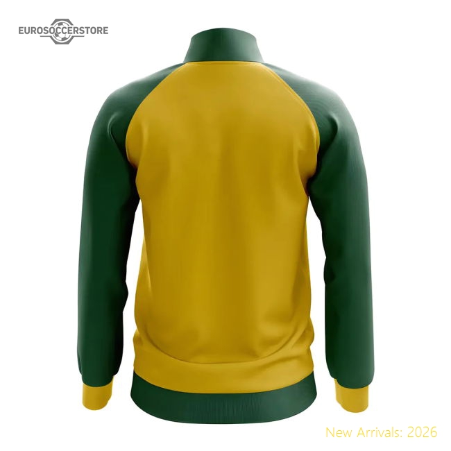 Togo Concept Football Track Jacket (Yellow)-Football Jersey Hub