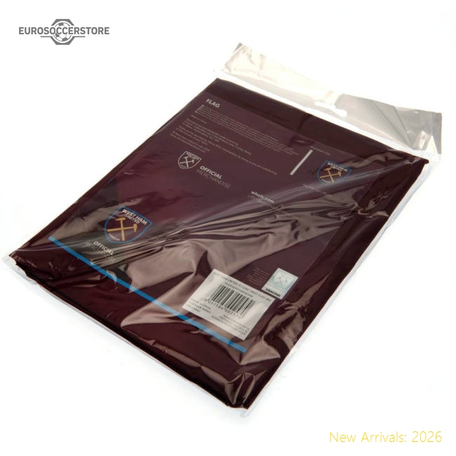 West Ham United FC Core Crest Flag-Football Jersey Hub