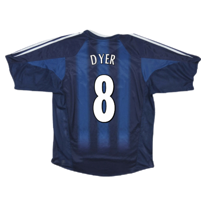 Newcastle United 2004-05 Away Shirt ((Excellent) S) (Dyer 8)-Football Jersey Hub