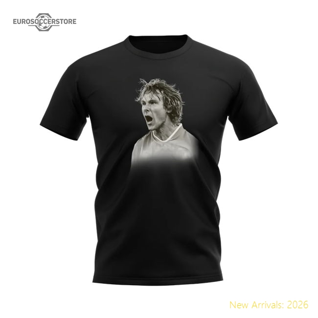 Pavel Nedved Juventus Legend T-Shirt (Black)-Football Jersey Hub