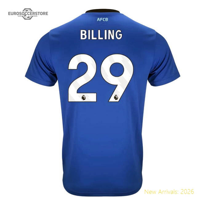 2025-2026 Bournemouth Away Shirt (Billing 29)-Football Jersey Hub
