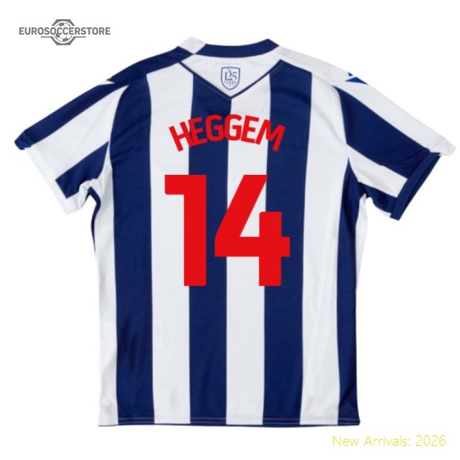 2025-2026 West Brom WBA Home Shirt - Kids (Heggem 14)-Football Jersey Hub