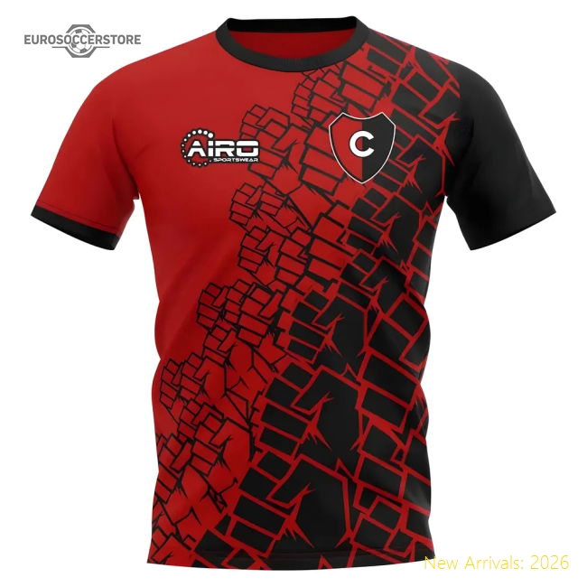 2025-2026 Club Atletico Colon Home Concept Football Shirt - Womens-Football Jersey Hub