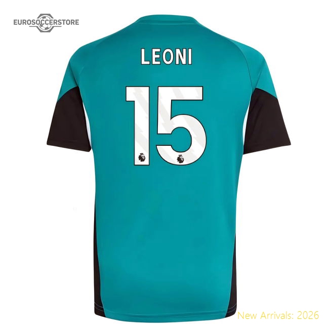 2025-2026 Liverpool EU Training Jersey (Green) - Kids (Leoni 15)-Football Jersey Hub