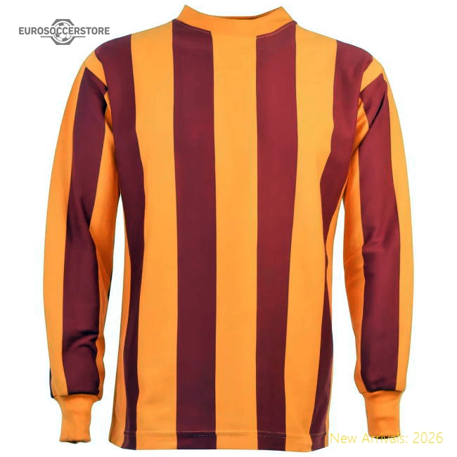Bradford City 1960s Retro Football Shirt-Football Jersey Hub