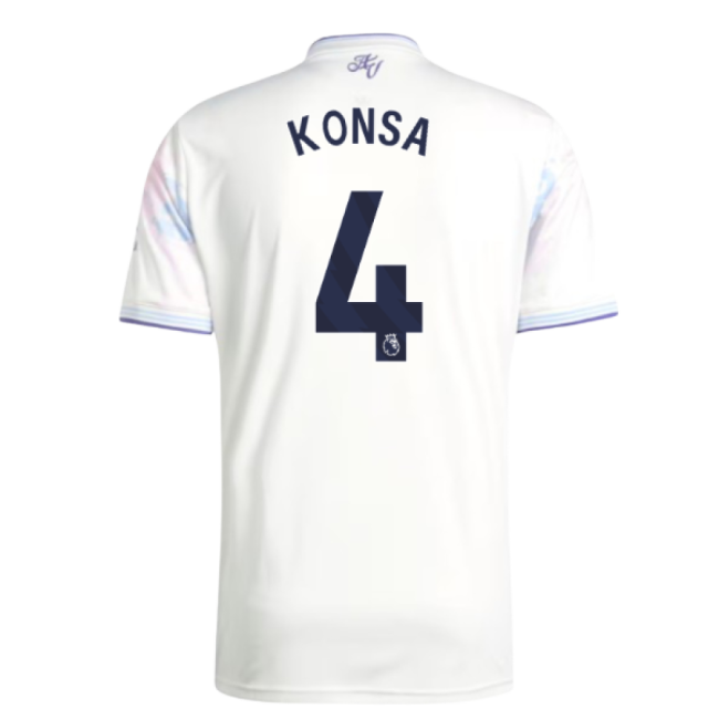 2025-2026 Aston Villa Third Shirt (Konsa 4)-Football Jersey Hub