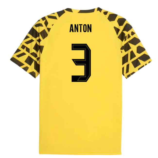 2025-2026 Borussia Dortmund Warm Up Jersey (Yellow) (Anton 3)-Football Jersey Hub