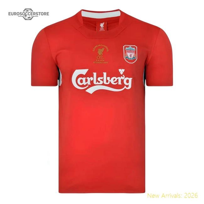 Liverpool FC 2005 Champions League Final shirt-Football Jersey Hub