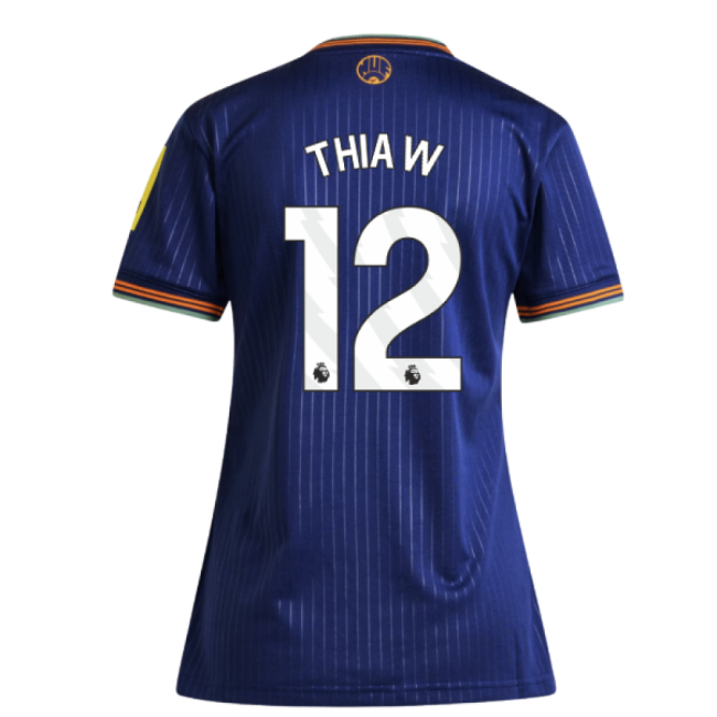 2025-2026 Newcastle Third Shirt (Womens) (Thiaw 12)-Football Jersey Hub