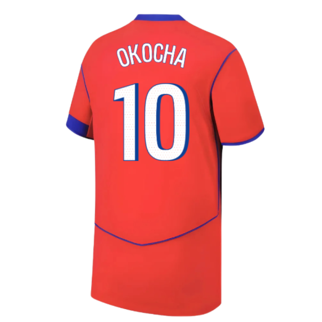 2025-2026 PSG Third Shirt (Kids) (Okocha 10)-Football Jersey Hub