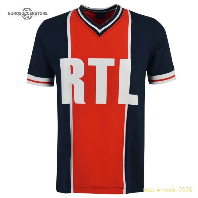 Paris 1976-79 Retro Football Shirt-Football Jersey Hub
