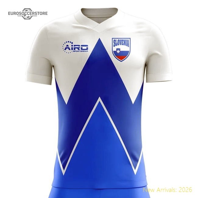 2025-2026 Slovenia Home Concept Football Shirt - Womens-Football Jersey Hub