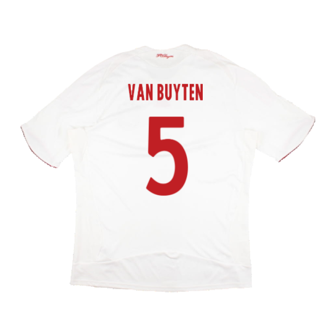 Bayern Munich 2008-09 Third Shirt ((Very Good) XXL) (Van Buyten 5)-Football Jersey Hub