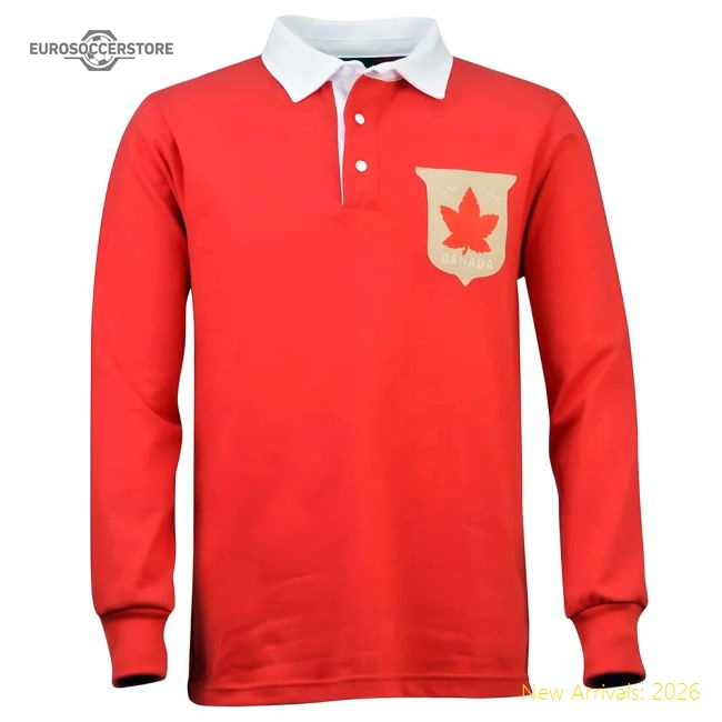 Canada 1902 Vintage Rugby Shirt-Football Jersey Hub