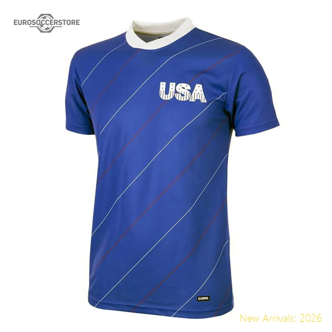 USA 1984 Retro Football Shirt-Football Jersey Hub