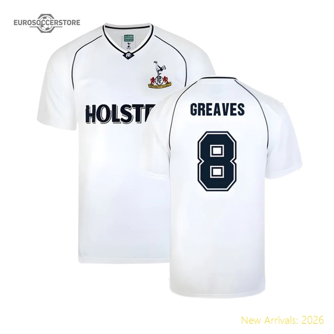 Tottenham 1991 FA Cup Semi Final Home Shirt (GREAVES 8)-Football Jersey Hub
