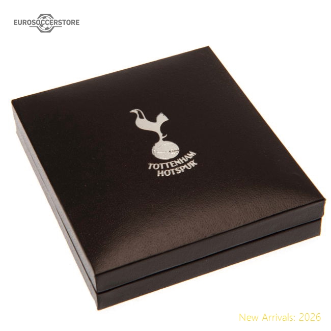 Tottenham Hotspur FC Silver Plated Boxed Pendant-Football Jersey Hub