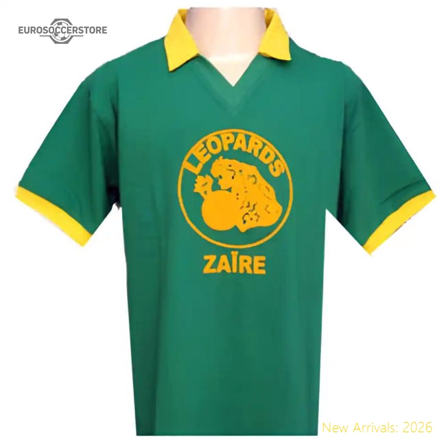 Zaire 1974 World Cup Retro Football Shirt-Football Jersey Hub
