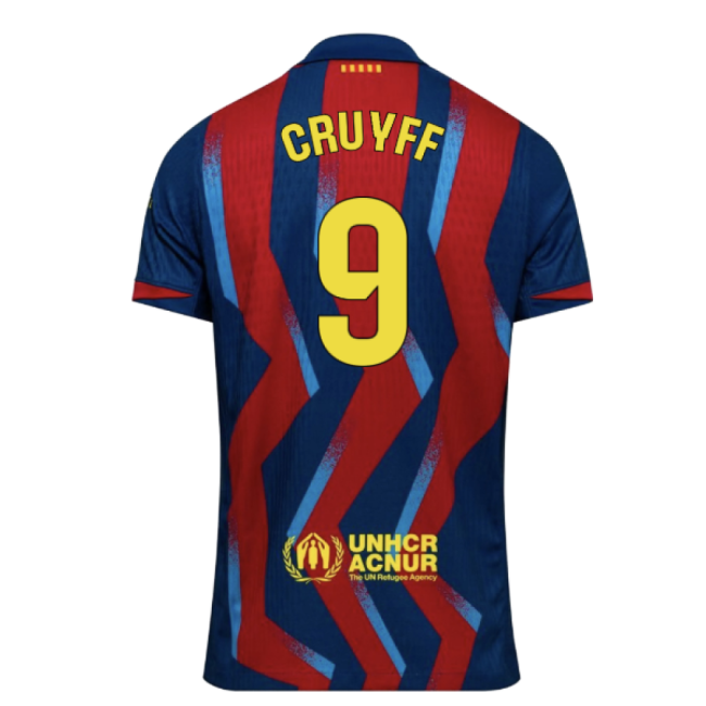 2025-2026 Barcelona Authentic Dri-Fit SE Fourth Shirt (Cruyff 9)-Football Jersey Hub
