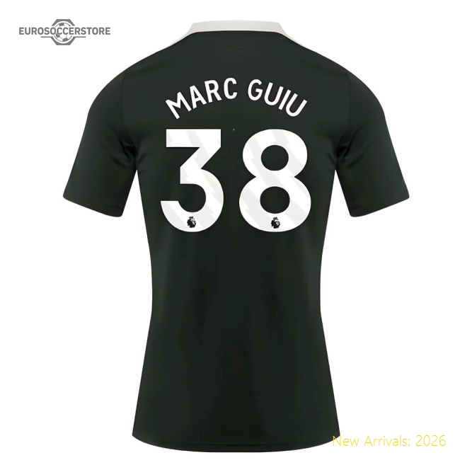 2025-2026 Chelsea Dri-Fit Strike Training Shirt (Green) (Marc Guiu 38)-Football Jersey Hub