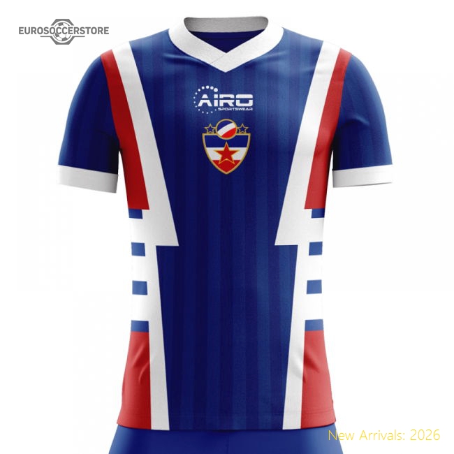 2025-2026 Yugoslavia Home Concept Football Shirt - Womens-Football Jersey Hub