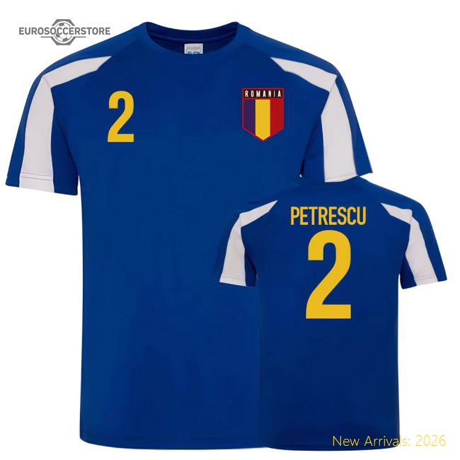 Romania Sports Training Jerseys (Petrescu 2)-Football Jersey Hub