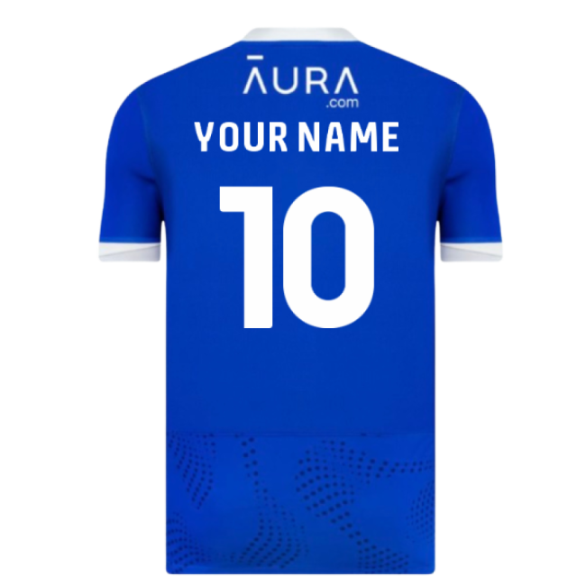 2025-2026 Portsmouth Home Shirt (Your Name)-Football Jersey Hub