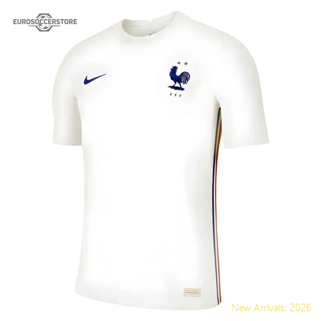 2020-2021 France Away Nike Vapor Match Shirt-Football Jersey Hub
