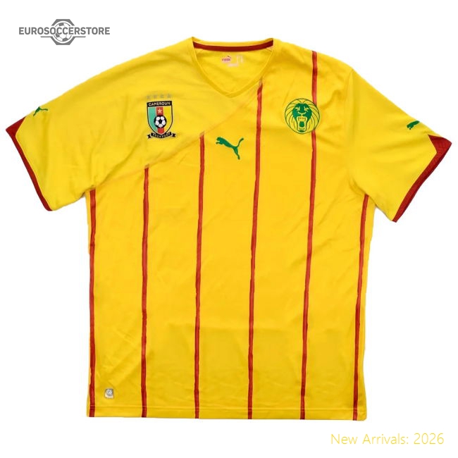 2010-2011 Cameroon Away Shirt-Football Jersey Hub