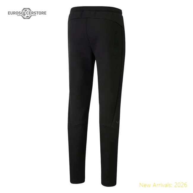 2022-2023 AC Milan Casuals Pants (Black)-Football Jersey Hub